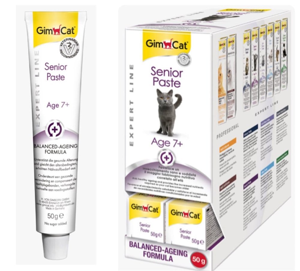 Gimcat Senior Paste Yaşlı Kedi Macunu 50 gr