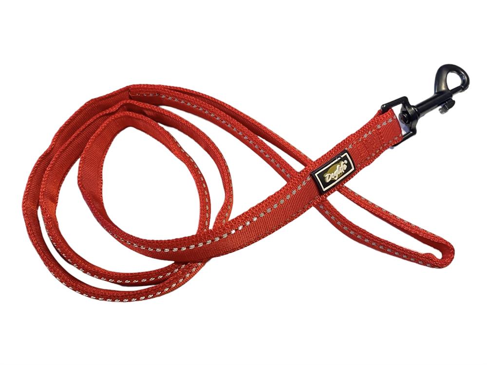 Red Reflektörlü Köpek Gezdirme Tasması (2 cm x 120 cm)