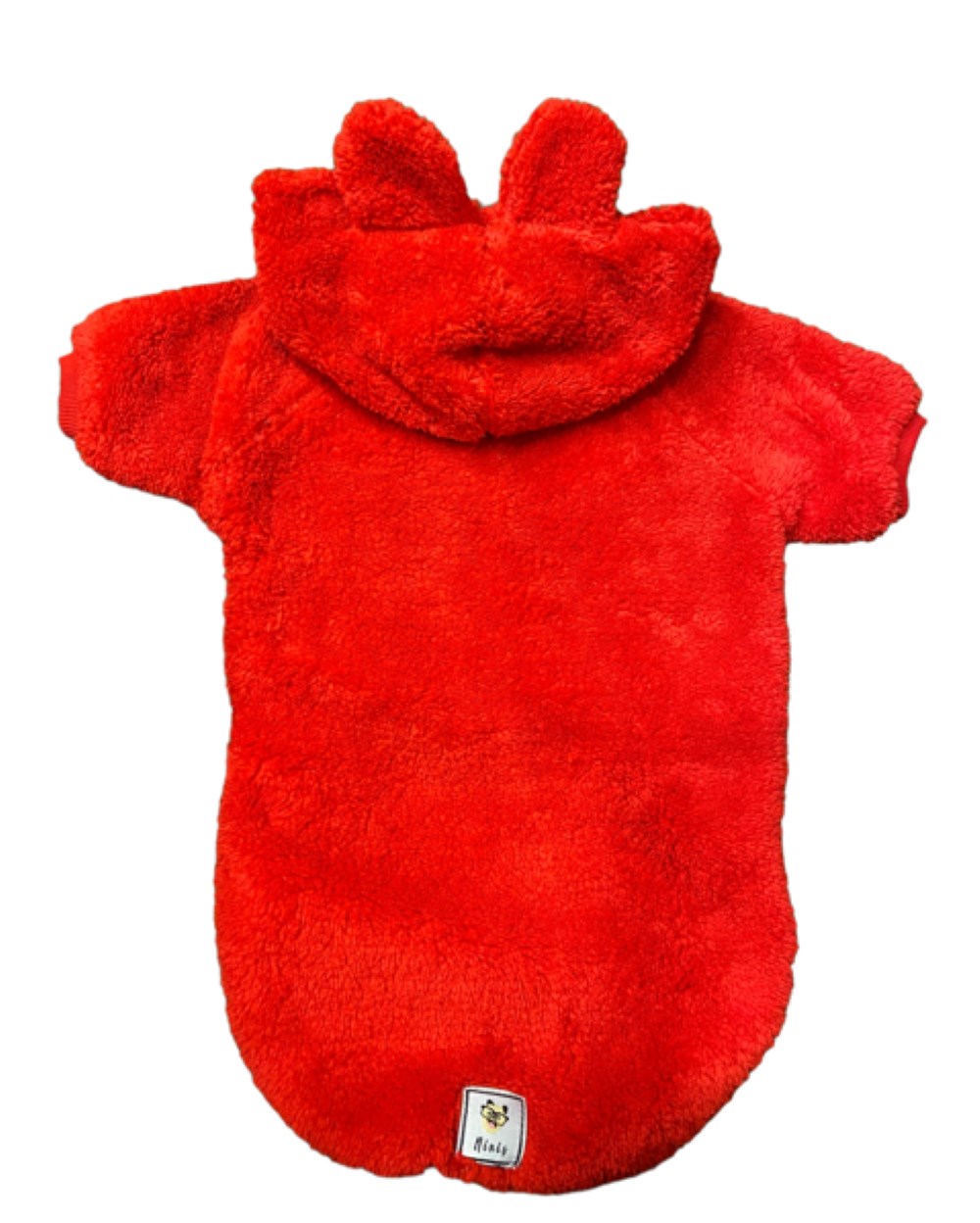 Miniş Yumoş Kırmızı Küçük-Orta Irk Köpek Sweatshirtü