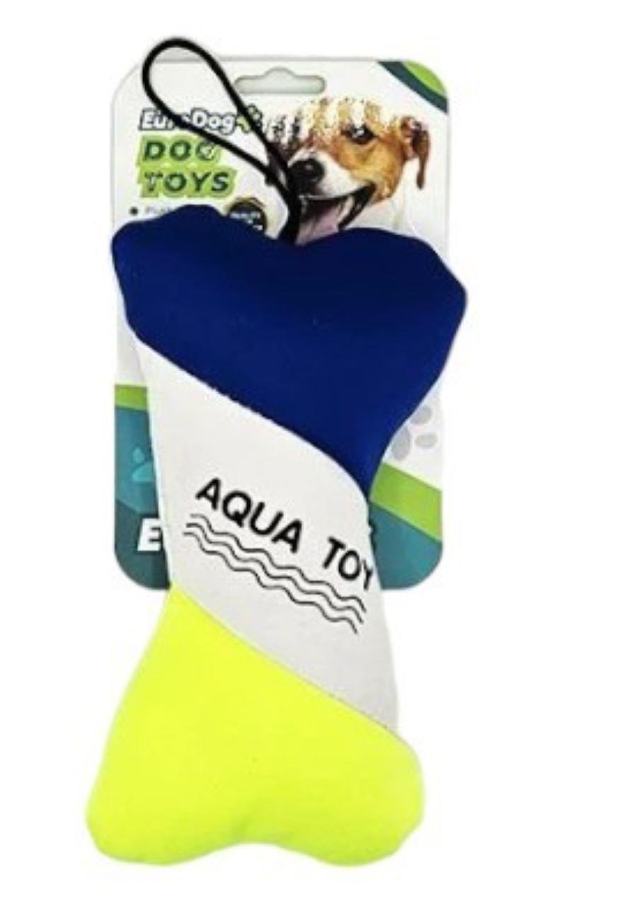 Eurodog Aqua Toy Kemik Suda Batmaz, Sesli Köpek Oyuncağı 22 cm
