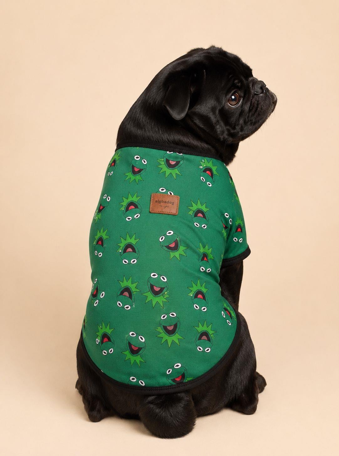 Alphadog Kermit Küçük Irk Köpek T-shirtü