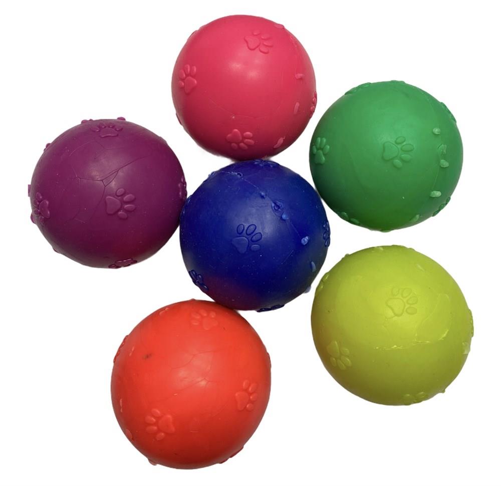 Termoplastik Kauçuk Top Köpek Oyuncağı Çap: 5 cm (1 Adet)