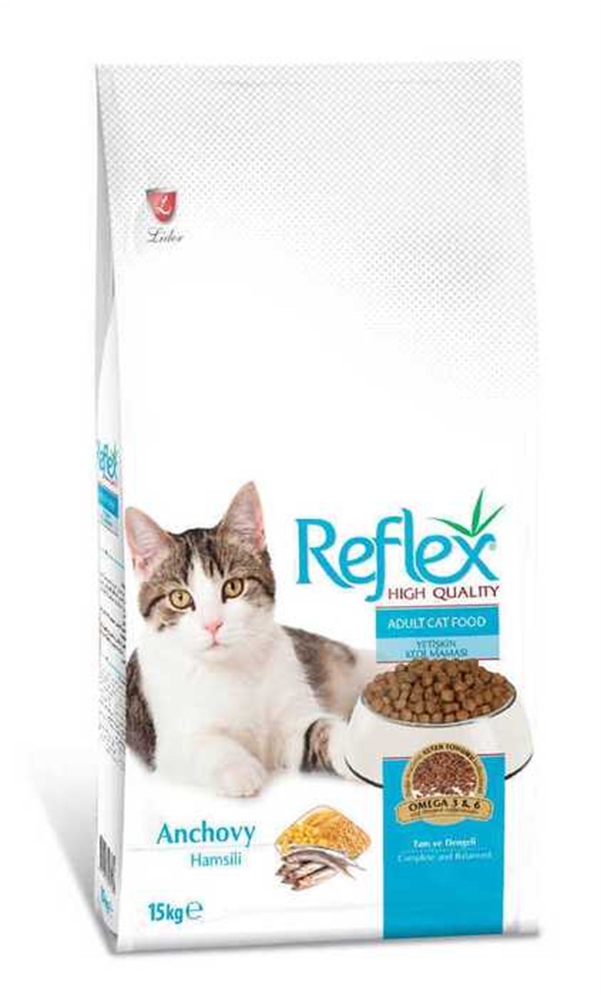 Reflex Anchovy 15 kg Hamsili Yetişkin Kedi Maması