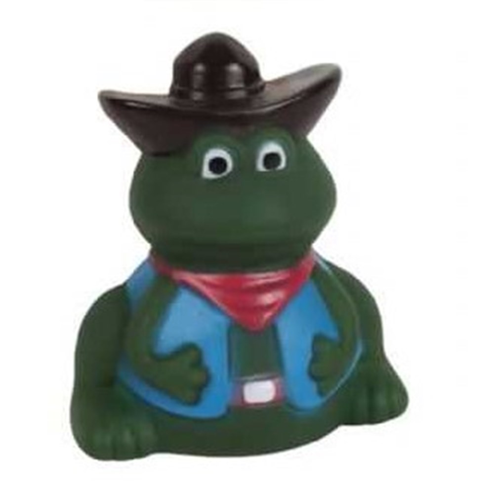 Doglife Şapkalı Frog Sesli Plastik Köpek Oyuncağı 8 cm