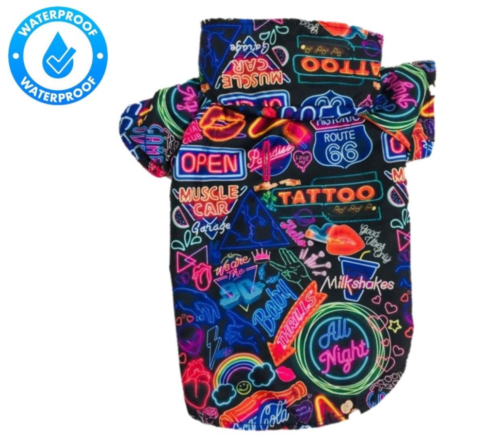 Gedyco Tatoo Kalın Polarlı Orta Irk Köpek Montu (8 kg-20 kg arası köpeklere uygundur)