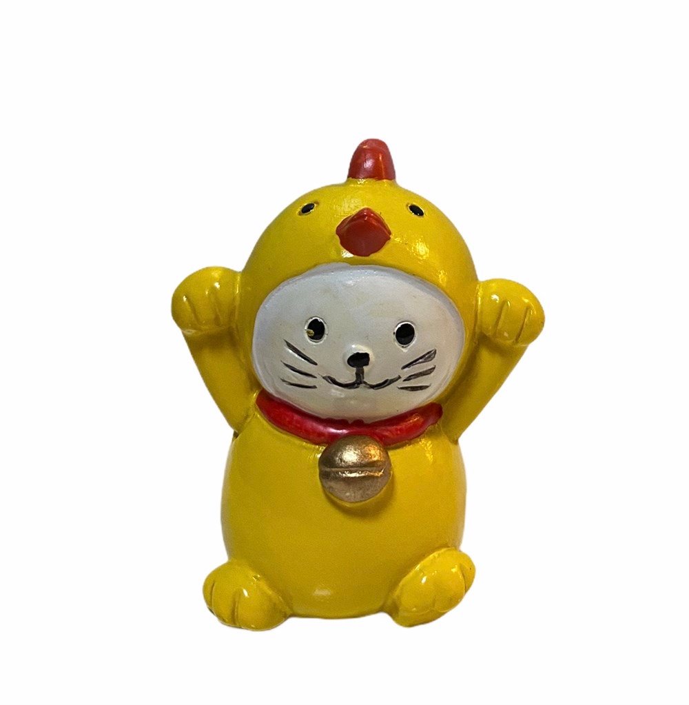 Maskeli Kedi Biblosu Sarı