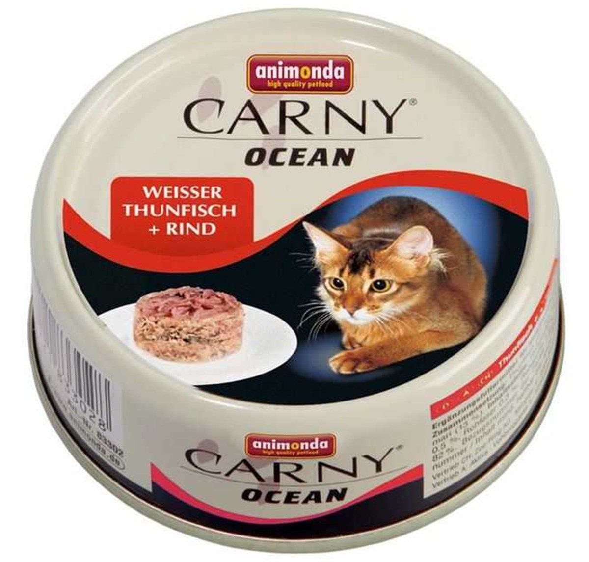 Animonda Carny Ocean Ton ve Sığır Etli 80 gr Kedi Konservesi