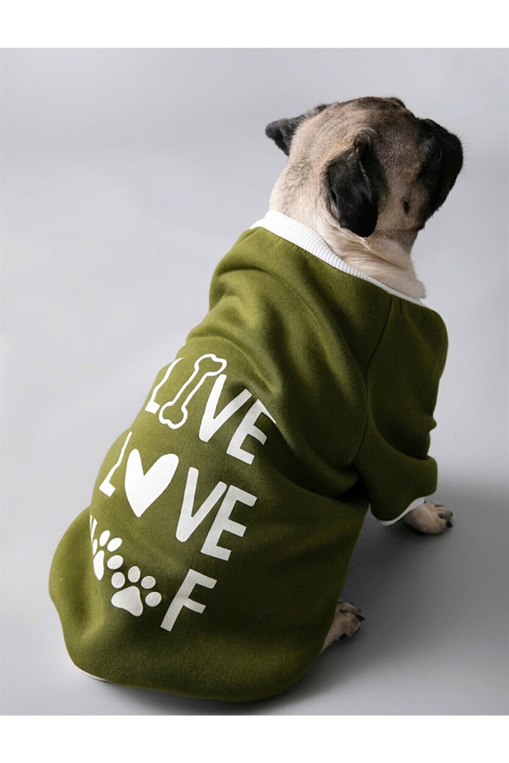 Koton Live Love Woof Büyük Köpek Sweatshirtü