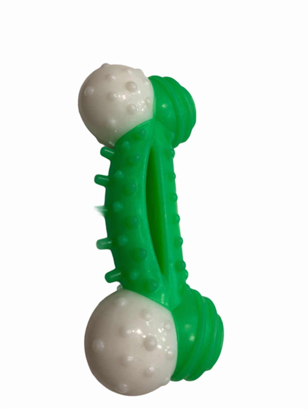 Termo-Plastik Köpek Oyuncağı 13 cm Yeşil