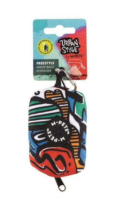M-Pets Urban Style Freestyle Kaka Poşeti Dispenserı