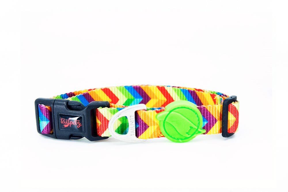 Tailpetz Rainbow M Küçük-Orta Irk Köpek Boyun Tasması (Boyun 30 cm x 50 cm)