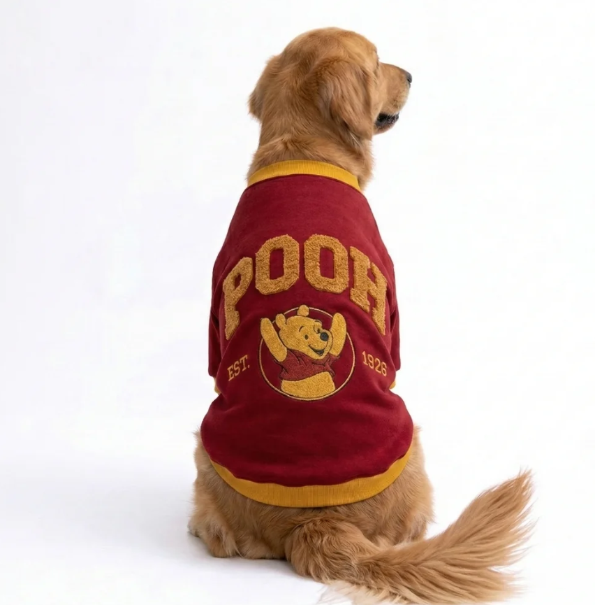 PawStar 26759-Pooh Honey Orta-Büyük Irk Köpek Polarlı Sweatshirt