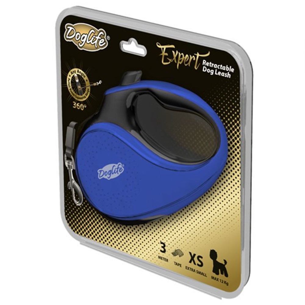 Doglife Otomatik Tasma XS, 3 m Şerit Max 12 kg