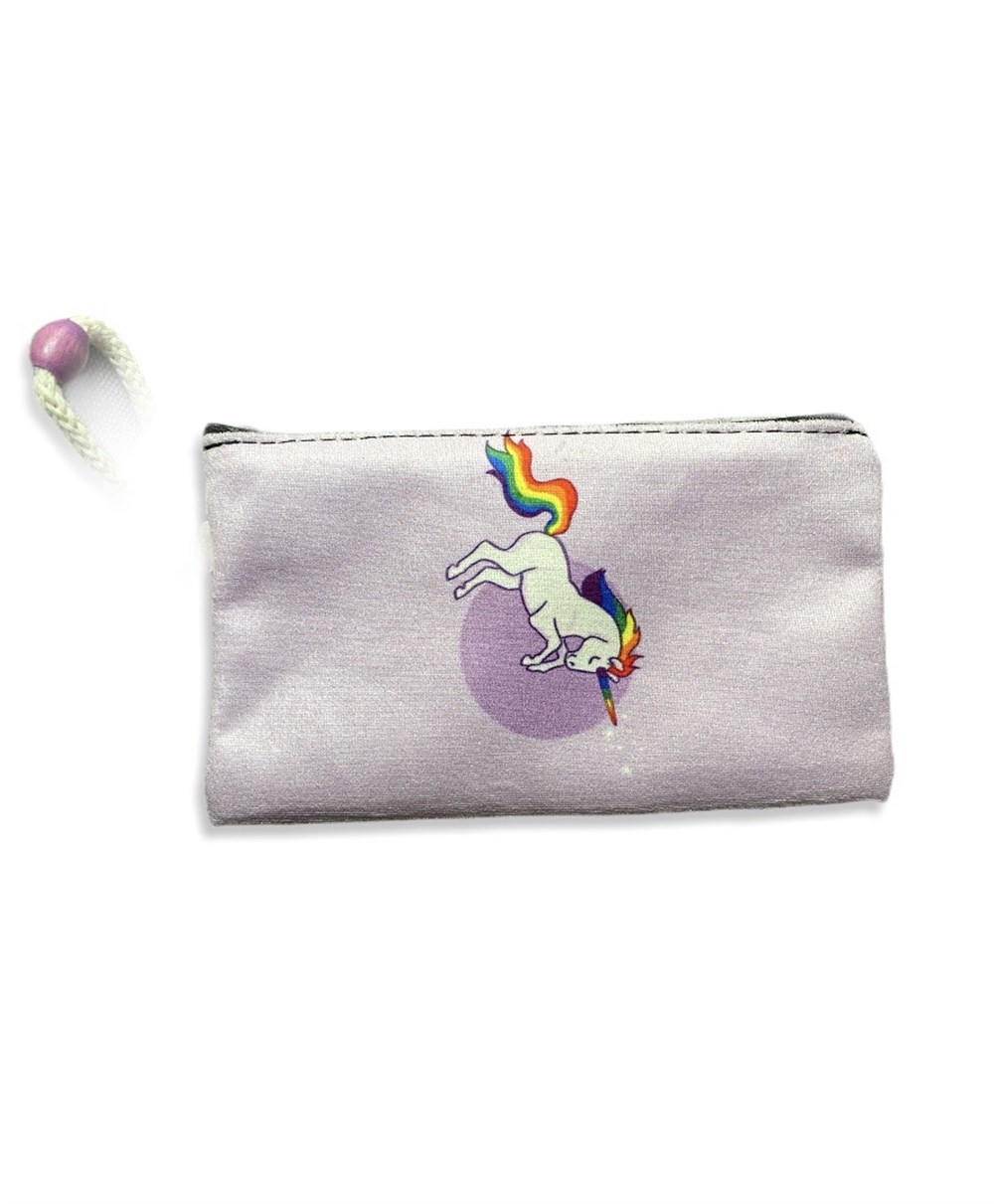 Unicorn Desen Cüzdan/Çanta 22 x 12 cm