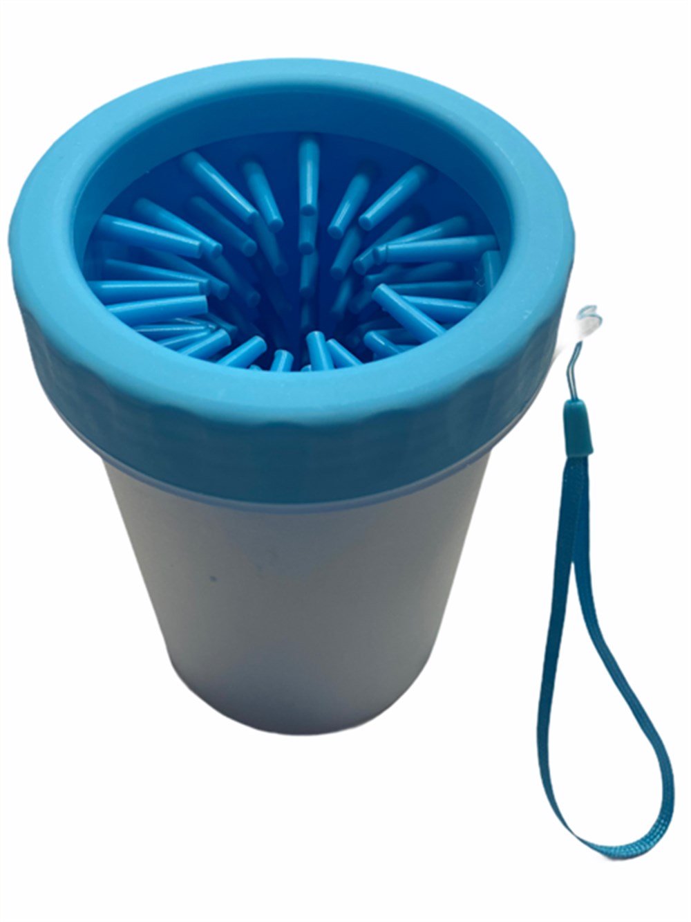 Zampa Köpek Pati Yıkama Aparatı 15 cm Mavi