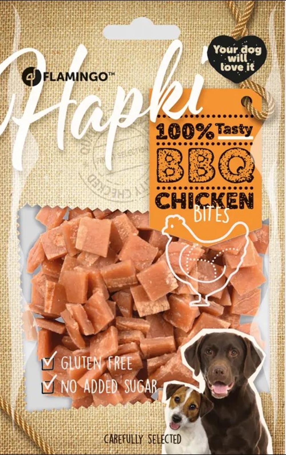 Flamingo Hapki BBQ Tavuklu Şekersiz Köpek Ödülü 85 gr