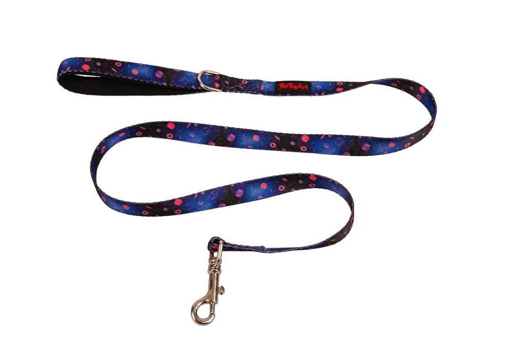 PetTagArt Space Köpek Gezdirme Kayışı 130 cm x 2 cm