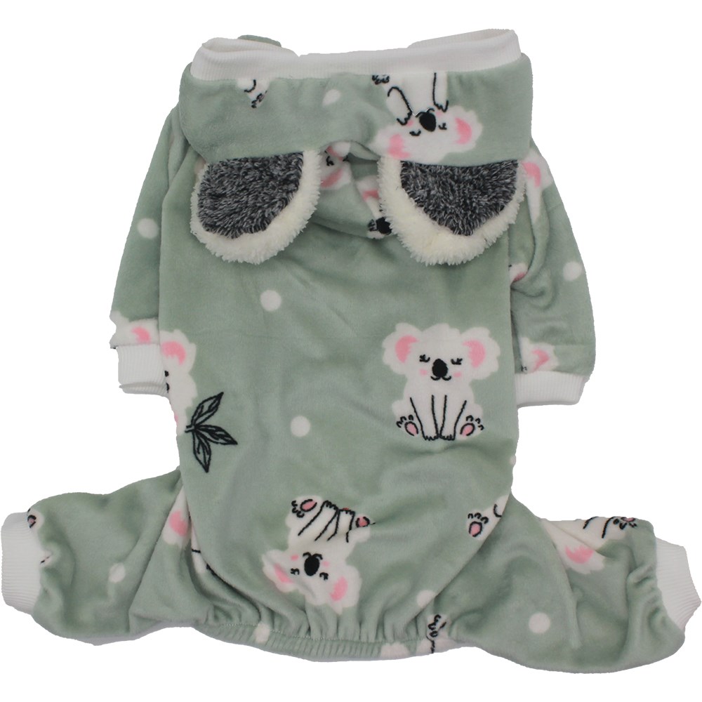 Pawstar Koala Kadife Küçük Irk Köpek Tulumu