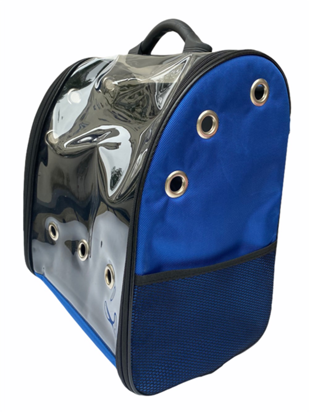 Şeffaf Mavi Kedi ve Köpek Büyük Sırt Taşıma Sırt Çantası