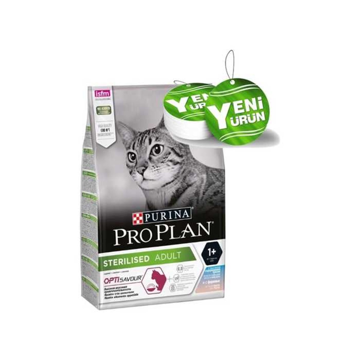 Pro Plan Opti Savour Sterilised 3 kg Morina ve Alabalıklı Çifte Lezzet Kısırlaştırılmış Yetişkin Kedi Maması