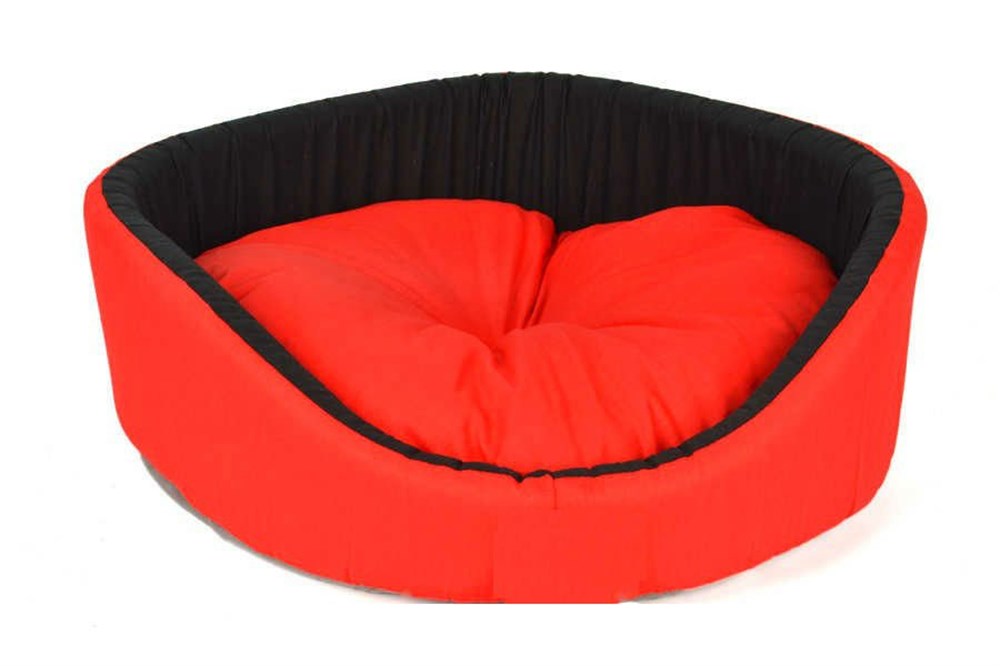 Kırmızı Kedi ve Köpek Yatağı 55 cm