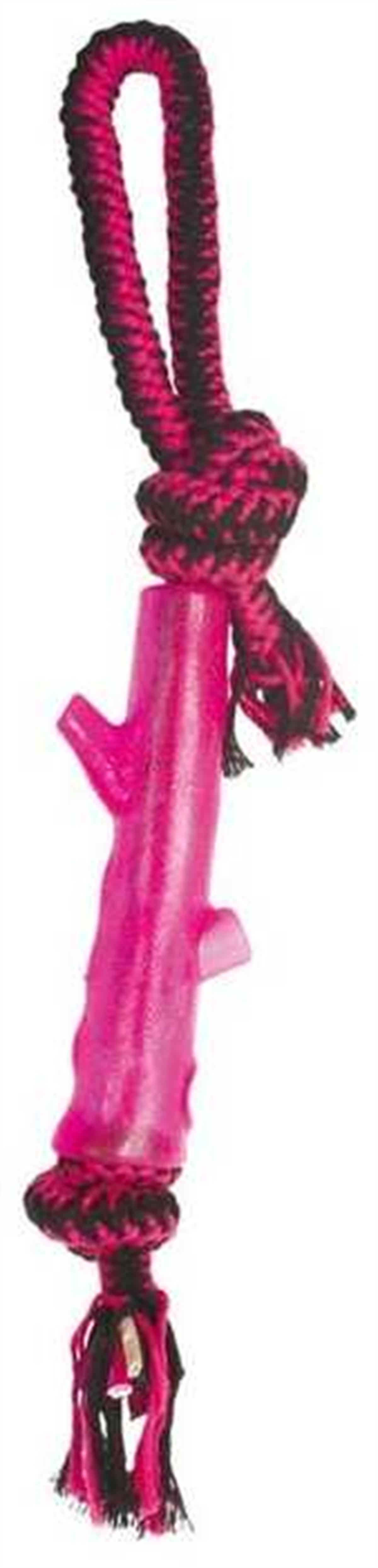 M-Pets Kütük Şekilli Dügümlü Diş İpi Köpek Oyuncagı 45 Cm Pembe