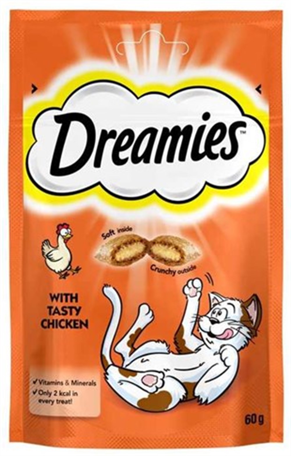 Dreamies Tavuklu Kedi Ödülü 60 gr
