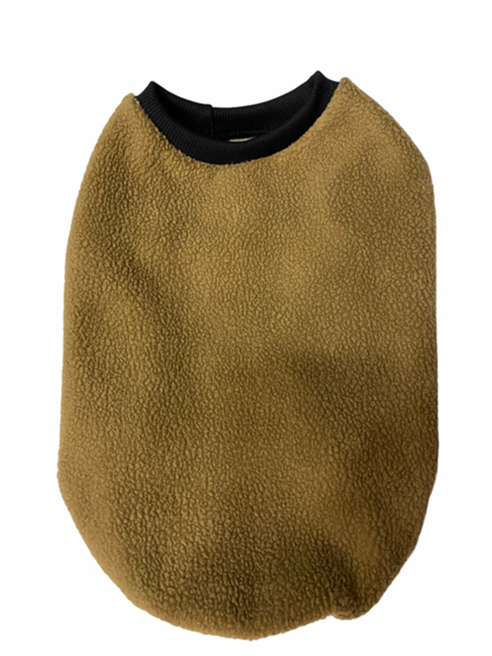 Sütlü Kahve Yünlü Sıcacık Köpek Poları