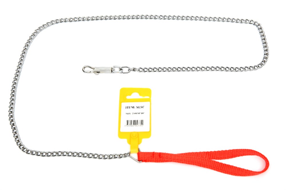 Flip Şerit Tutmalı Zincir Köpek Gezdirme Tasması 2 mm x 120 cm