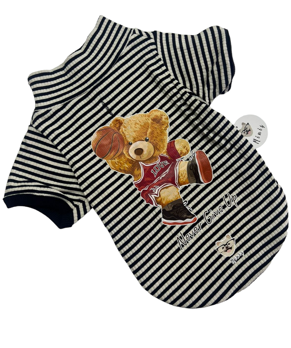 Never Give Up Teddy Küçük Köpek Trikosu (2,5 kg - 13 kg arasına uygun)