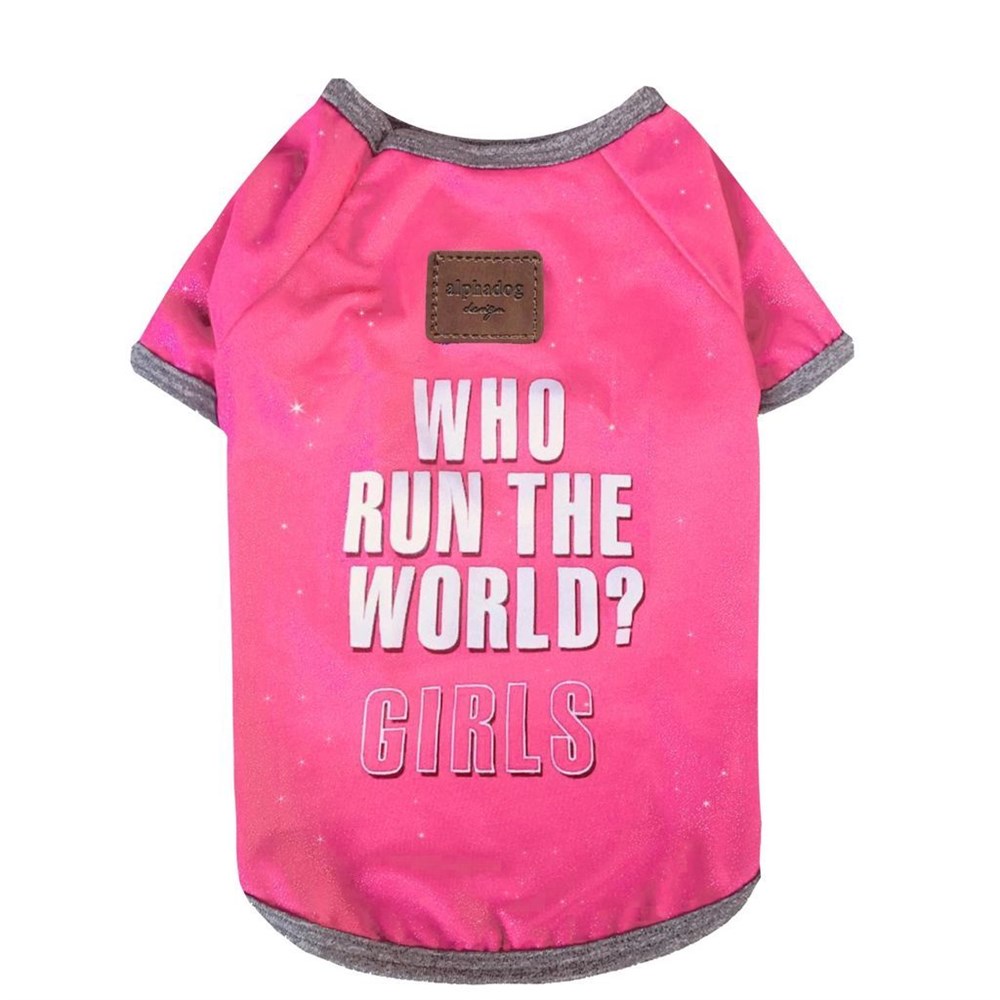 Alphadog Girls Köpek T-shirtü