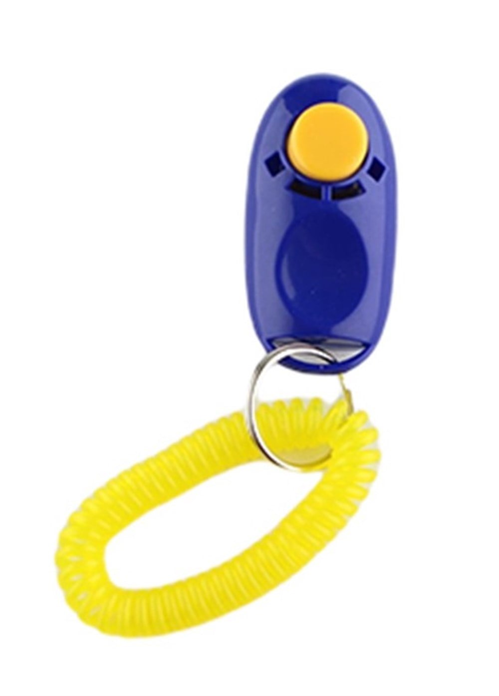 Zampa Askılı Köpek Eğitim Clickeri 6x3cm, Mavi