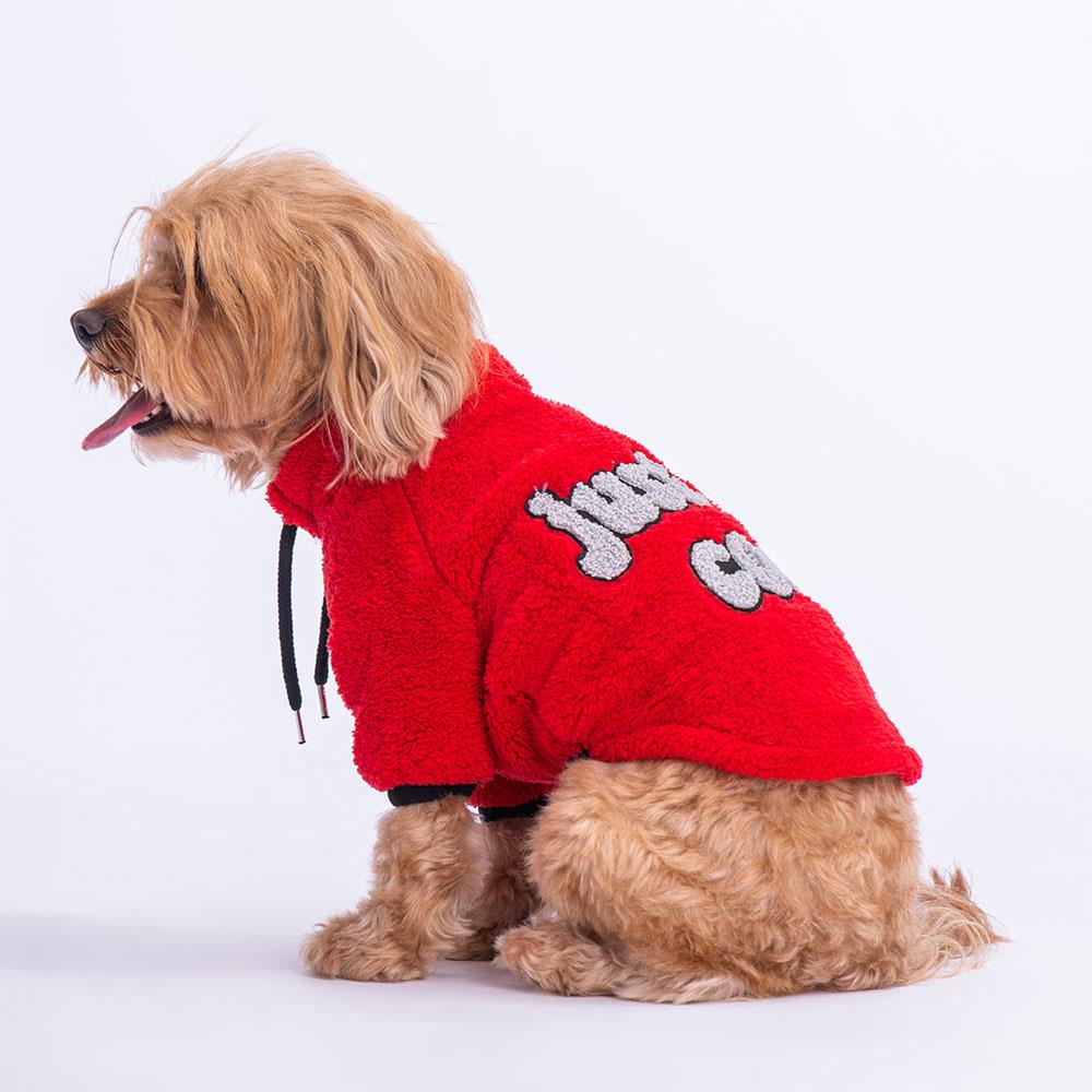 Pawstar Kırmızı Cool Sweet Küçük Irk Köpek Pofuduk Sweatshirt