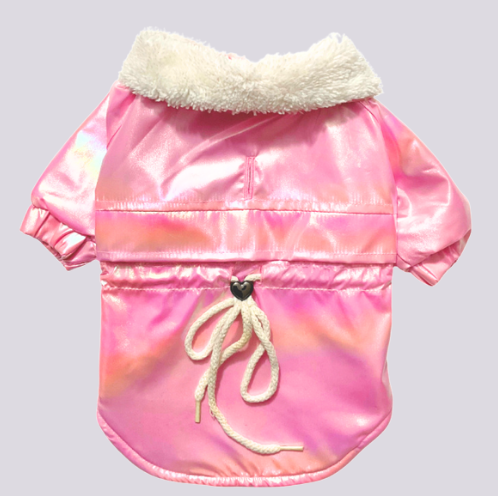 Gedyco Shiny Rose Kalın Polarlı Küçük Irk Köpek Montu