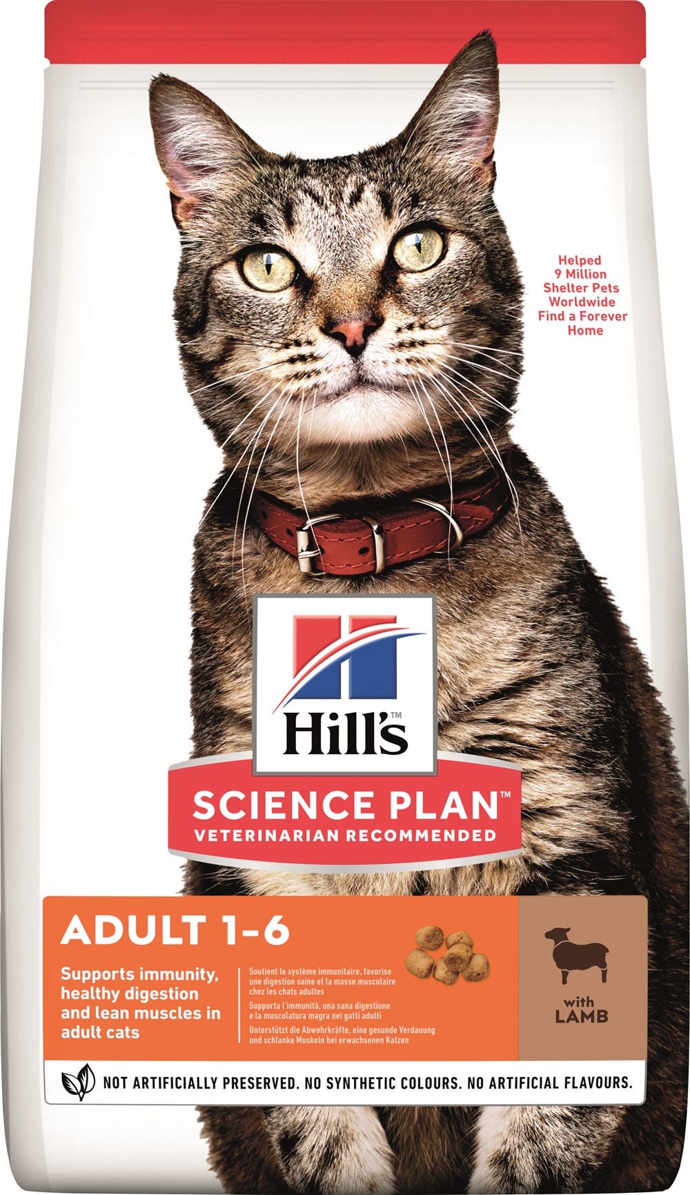 Hill's Science Plan 3 kg Adult Optimal Care Kuzu Etli Yetişkin Kedi Maması