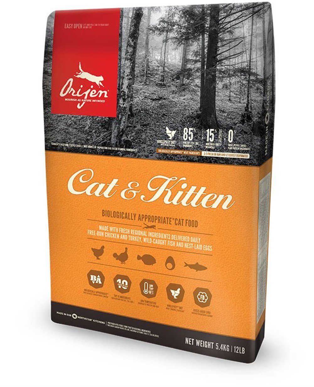 Orijen Cat & Kitten 1,8 kg Tahılsız Yavru ve Yetişkin Kedi Maması