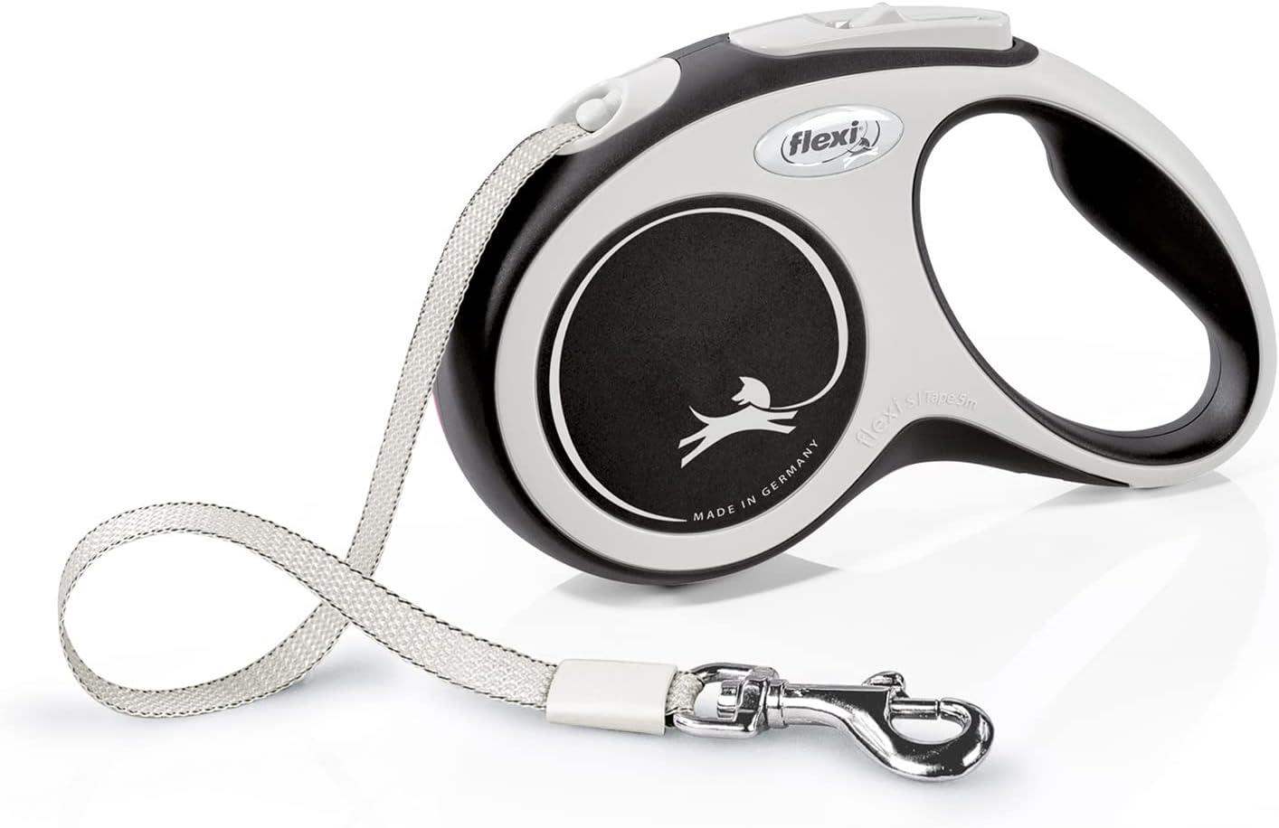 Flexi New Comfort Siyah S 5 m Otomatik Şerit Köpek Gezdirme Tasması