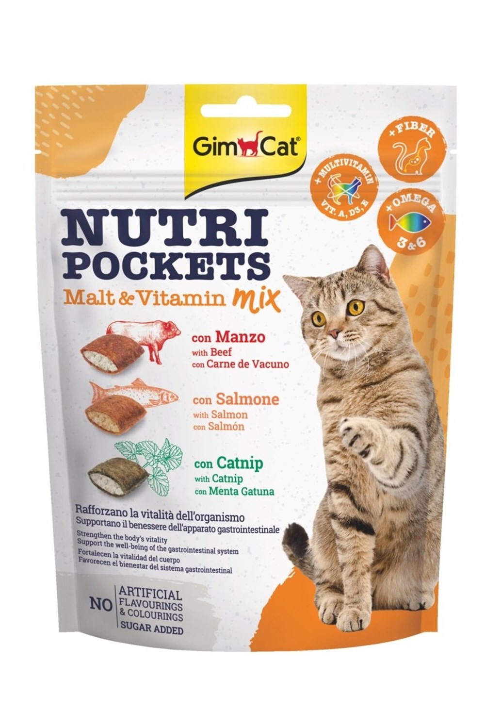 Gimcat Nutripockets Kedi Ödülü Malt&Multivitamin 150 gr