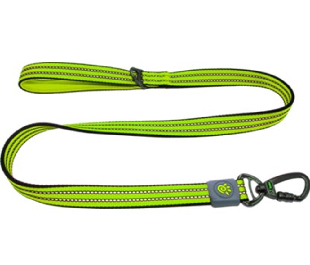 Doco Vario Reflektörlü Çift Katmanlı Neon Sarı M Gezdirme Kayışı 2 cm x 120 cm