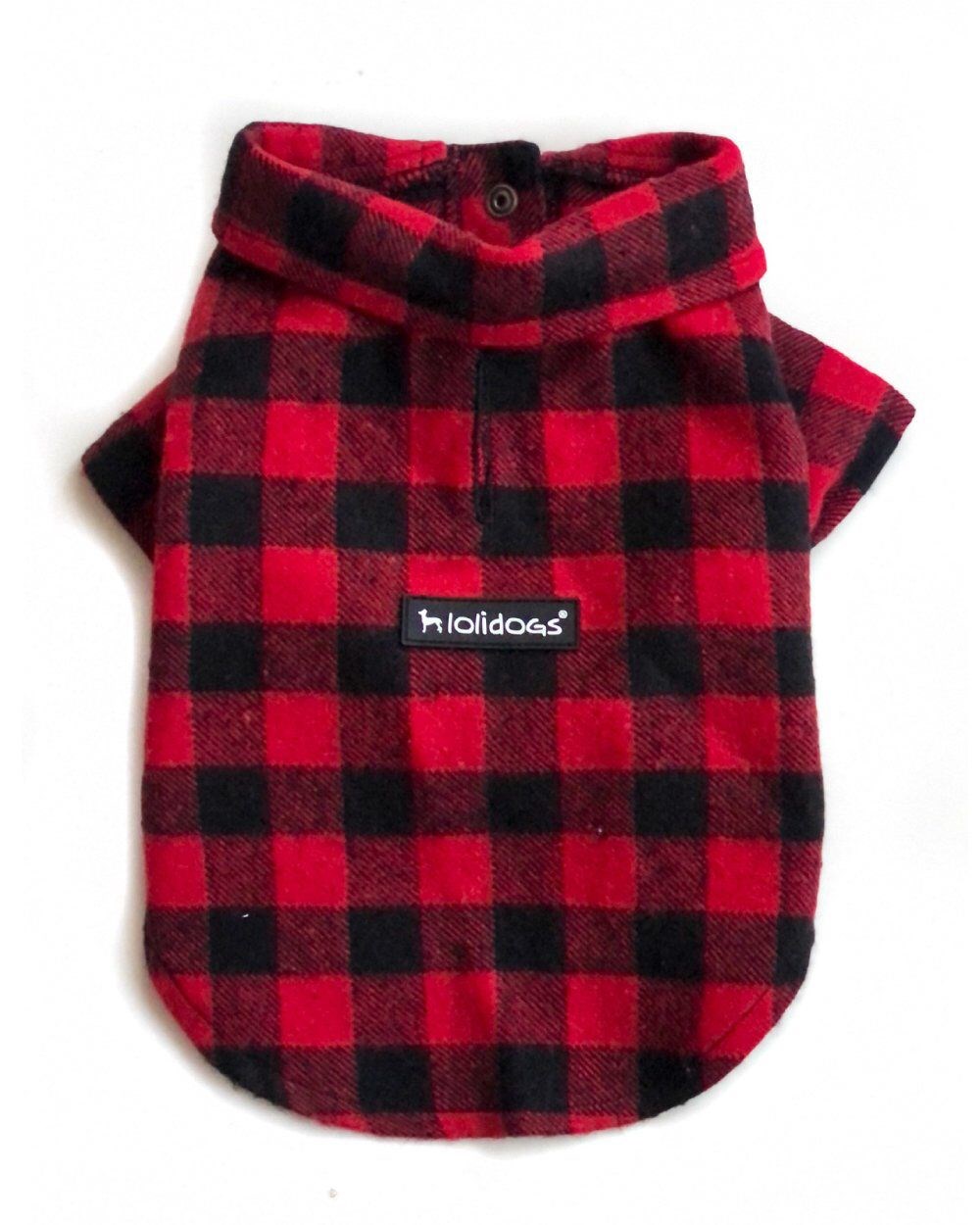 Lolidogs Yünlü Oduncu Küçük Irk Köpek Gömleği
