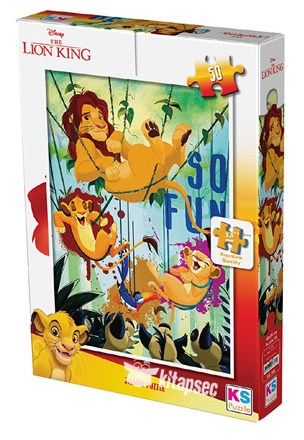 Lion King Puzzle 50 Parça