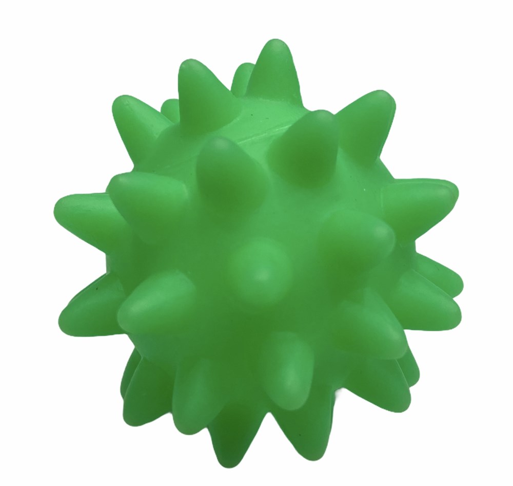 Sesli Kirpi Yeşil Köpek Oyuncağı 6 cm