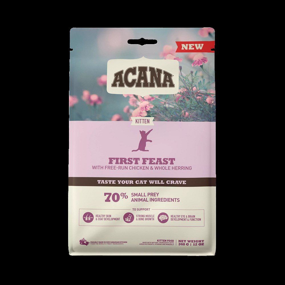 Acana First Feast Kitten 340 gr  Yavru Kedi Maması 