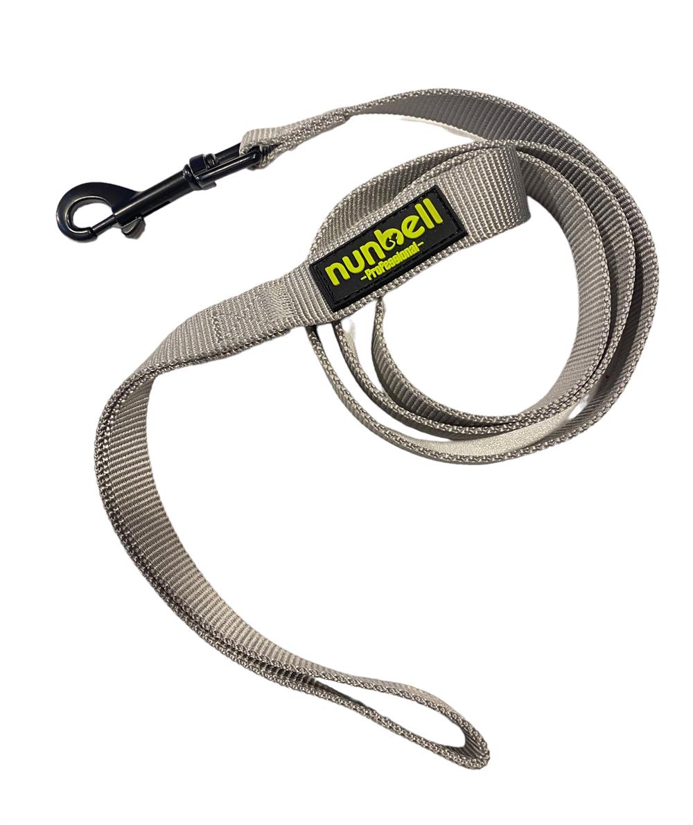 Nunbell Gri Köpek Gezdirme Kayışı 120 cm x 2 cm