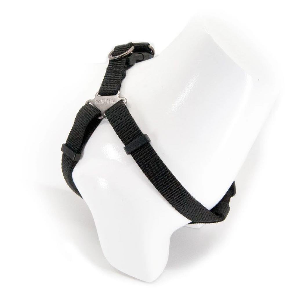 Tailpetz Siyah Step-in Köpek Göğüs Tasması L (18-38 Kg)