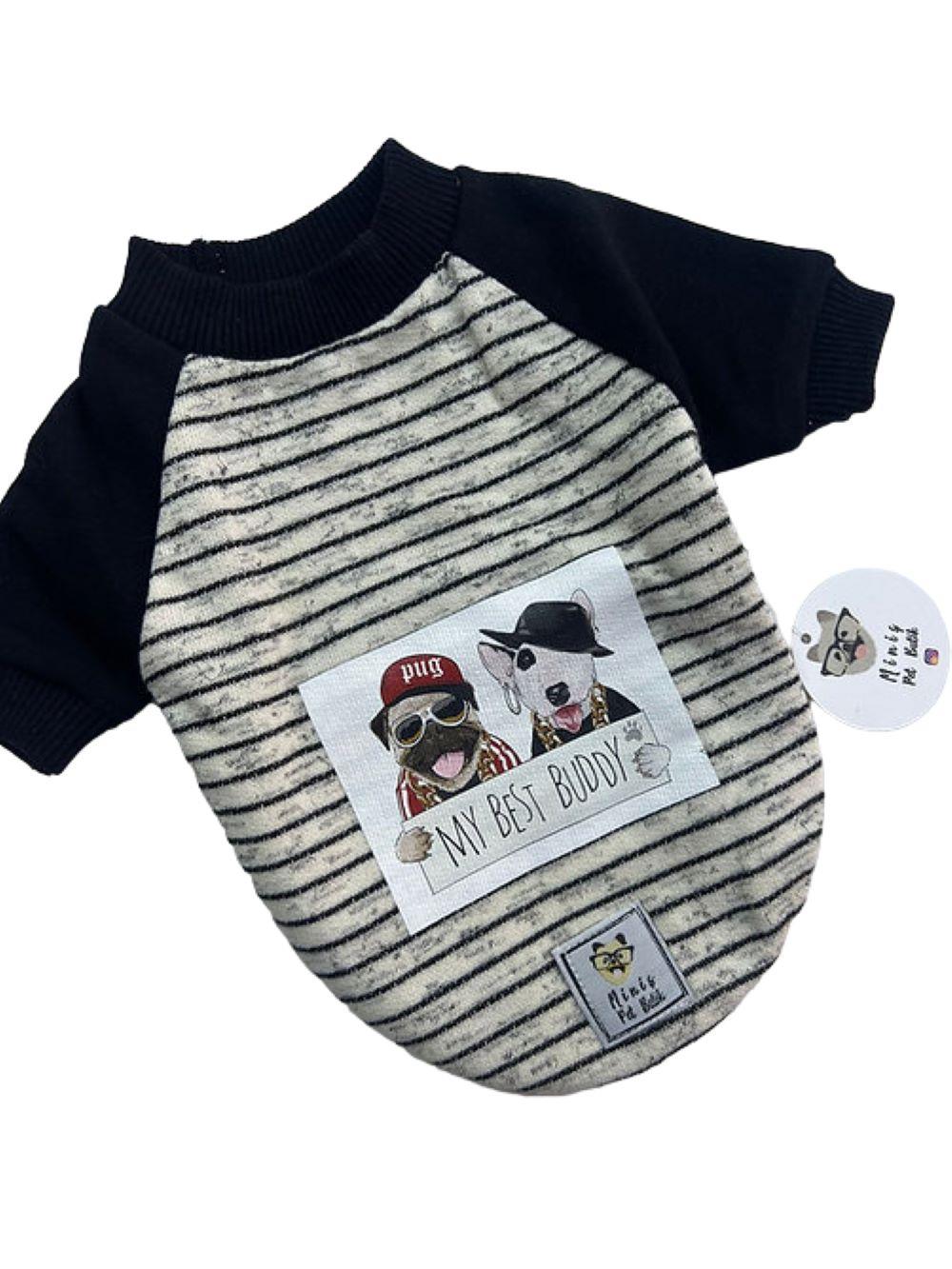 My Best Buddy ÇOK KÜÇÜK Köpek Sweatshirtü (1,5 kg – 2,5 kg arasındaki köpeklere uygun)