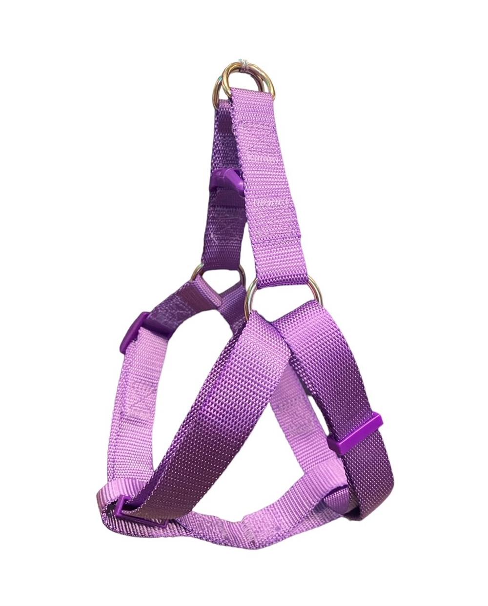 Mor Step-in Küçük Irk Köpek Göğüs Tasması (Göğüs: 40 cm x 60 cm)