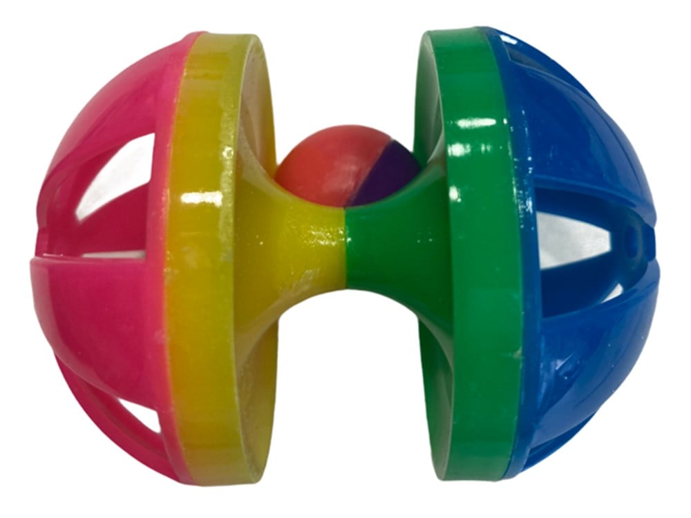 Ortası Toplu Elips Kedi Oyuncağı 9 cm