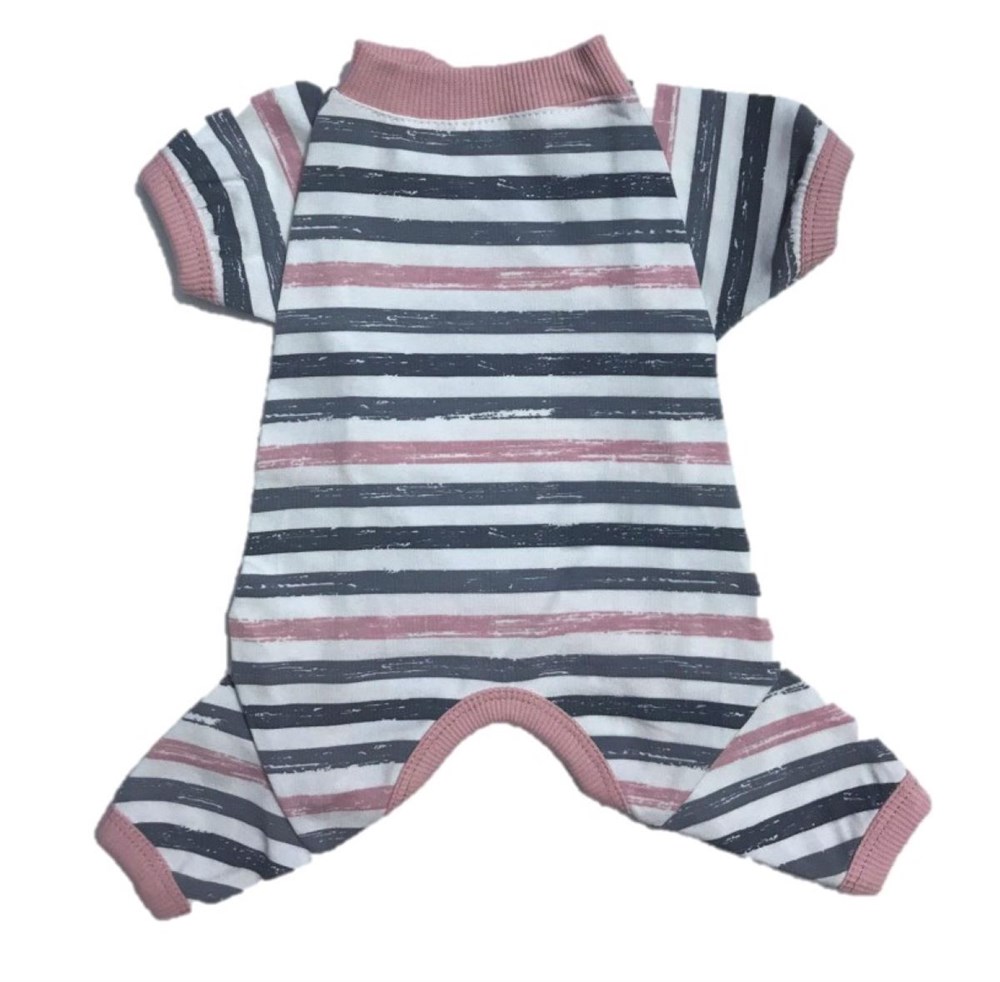 Gedyco Pudra Esnek Penye Küçük Irk Köpek Tulumu (1,5 kg - 9 kg arası köpeklere uygundur)