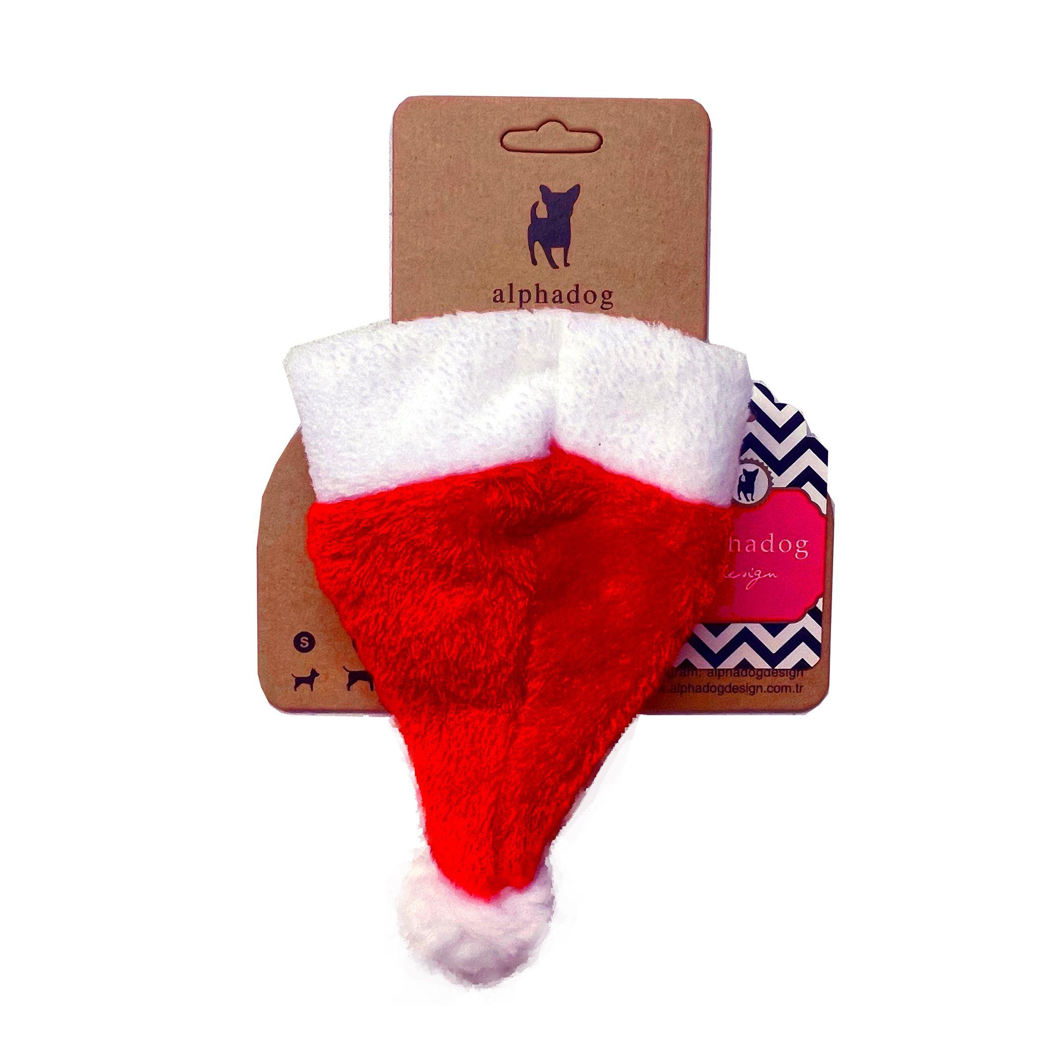 Alphadog Şık Peluş Köpek Yılbaşı Kukuletası